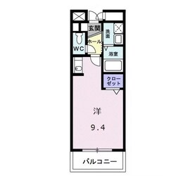 パレ・アラモードの物件間取画像